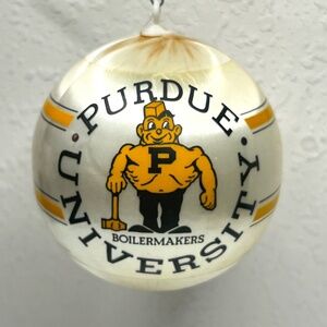 Purdue University Boilermakers Mascot Collectible Christmas Ornament